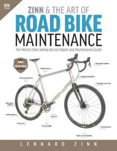 Zinn Road Bike Maintenance 6e-front.indd