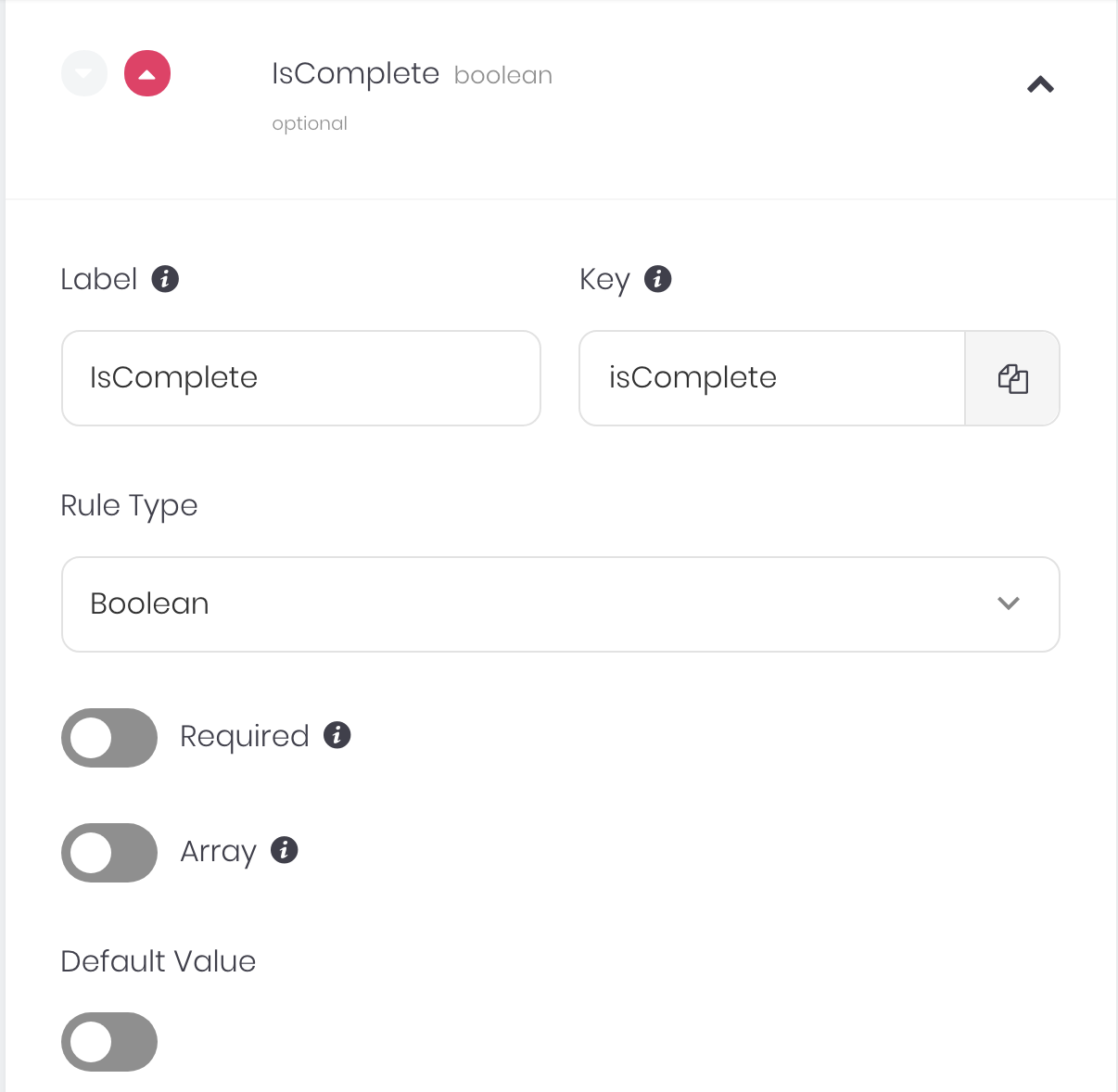 IsComplete Rule