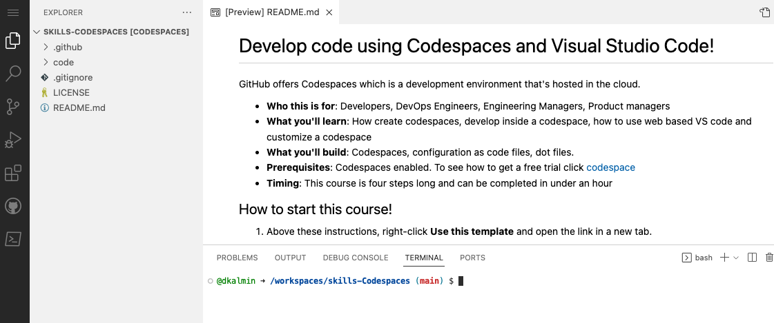 codespace1