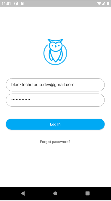 Login_UI login page