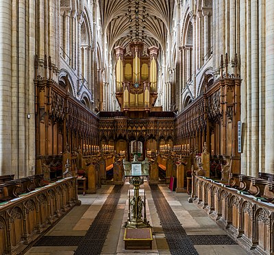 Looking towards the organ