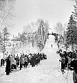 Ski jump at Saguenay Inn (Quebec), 1943