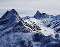 Schreckhorn (4078), Finsteraarhorn (4270)