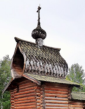 Kazan roof of church from Ilimsk (Taltsy), (Ru)