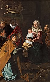 Adoration of the Magi 1619, Madrid, Museo del Prado