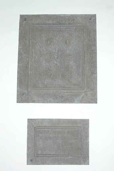 File:ChurchHanborough SSPeter&Paul LeadPanels.JPG