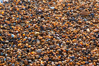 Shingle towards the northern end of Chesil Beach, Dorset