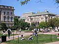 Memorial Union and quadrangle