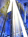 Elevator within the Schlossberg Caves in Graz, Austria