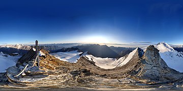 Nadelhorn Panorama