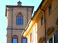 Campanile e convento di San Geminiano, in via Canalino.