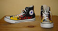 Converse Chucks (black w/flames)