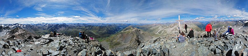 Schwarzhorn panorama