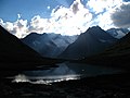 Märjelensee and Aletschhorn near Fiescheralp, CH