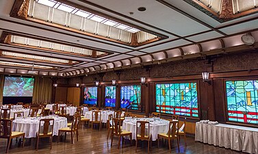 The main dining room, Fujiya Hotel