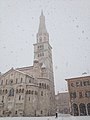 Cathedral with snow