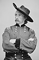 Brevet Major General George A. Custer, USA, in service dress uniform, 1865