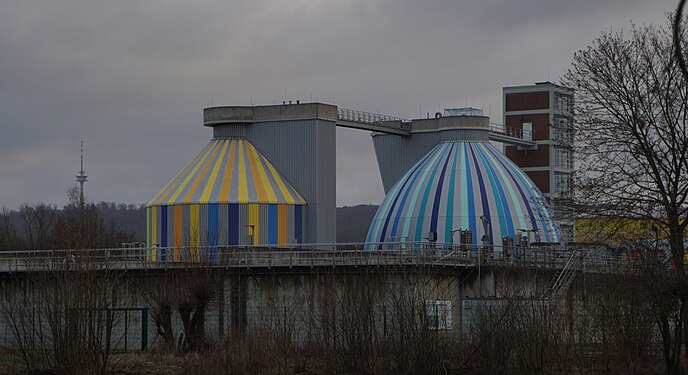 Klaersilo der Göttinger Stadtreinigung