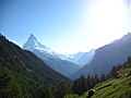 Matterhorn viewed from Zermatt, CH