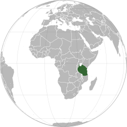 Map of Tanzania