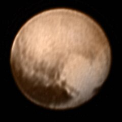 Pluto from New Horizons