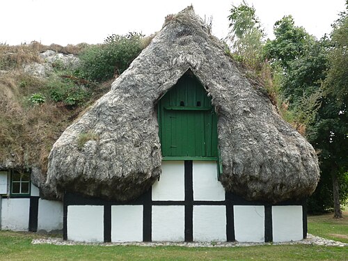 Seaweed roof at Læsø, 'Hedvigs Hus', DK