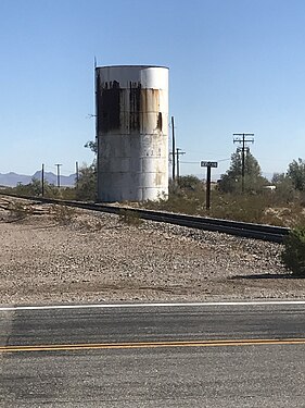 Water Silo Vidal California