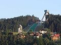 North view of Bergisel, Innsbruck, Austria