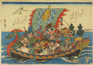 Takarabune by Hiroshige