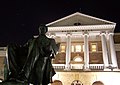 Bascom Hall at night