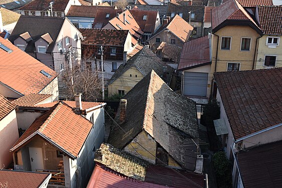 The roofs of the old Zemun