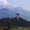 South view of Bergisel, Innsbruck, Austria