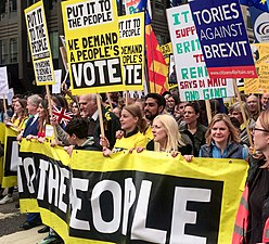 Anti-Brexit march, 2019