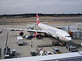 Virgin Atlantic A340-600 at Terminal 1