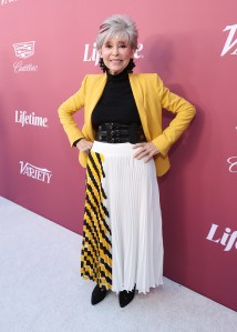 BEVERLY HILLS, CALIFORNIA - SEPTEMBER 30: Rita Moreno attends Variety's Power of Women Presented by Lifetime at Wallis Annenberg Center for the Performing Arts on September 30, 2021 in Beverly Hills, California. (Photo by Emma McIntyre/Getty Images for Variety)