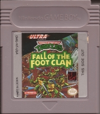 Teenage Mutant Ninja Turtles: Fall of the Foot Clan Box Art