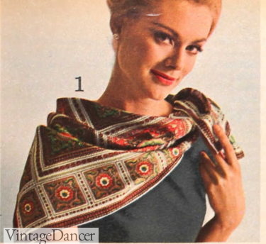 Vintage Scarf Styles -1920s to 1980s, Vintage Dancer