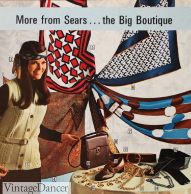 Vintage Scarf Styles -1920s to 1980s, Vintage Dancer