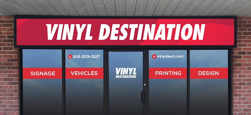 Vinyl Destination Printing. London, Ontario