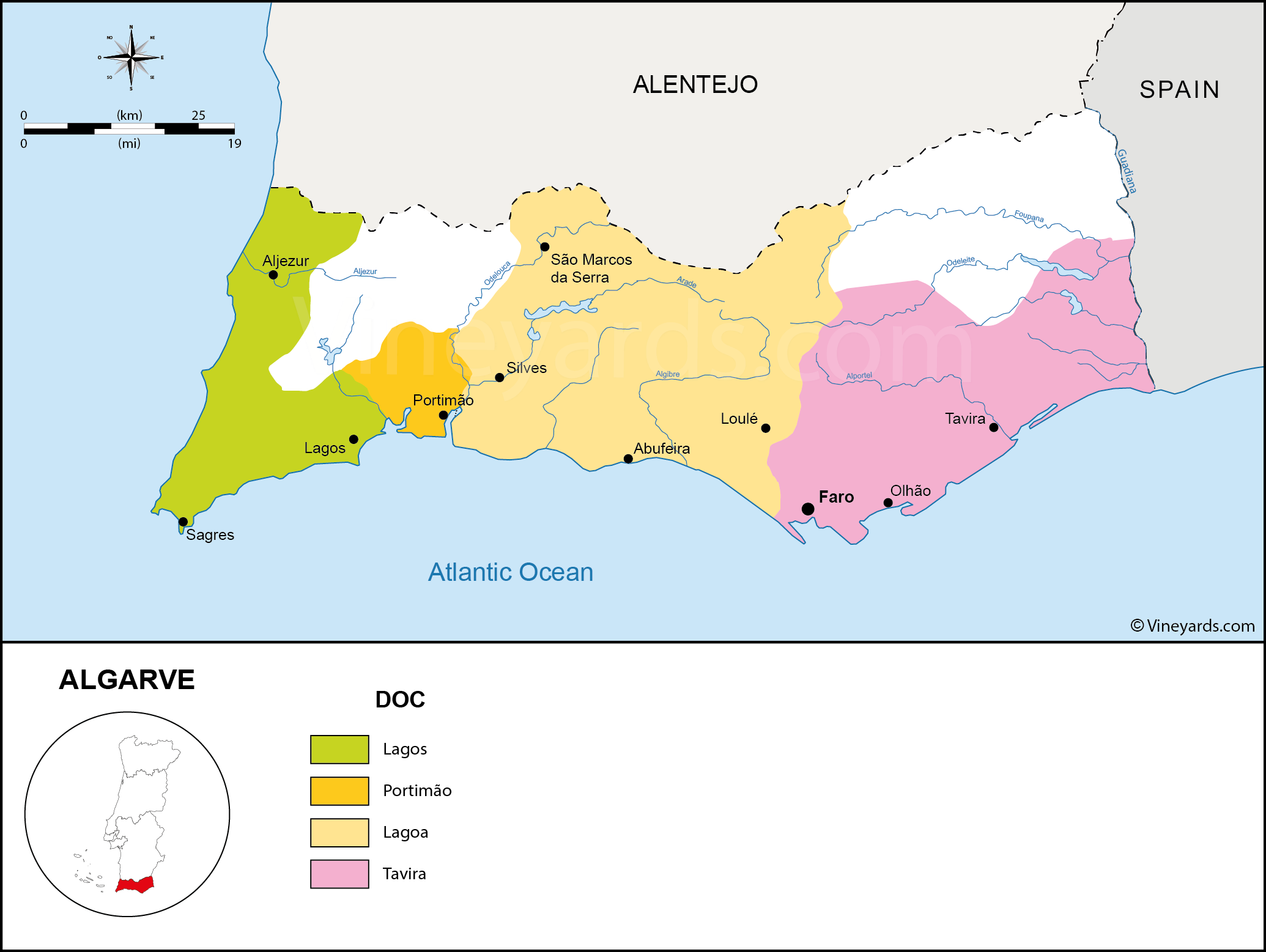 responsabilitate Median Profund harta algarve privire Tulburi Raspunde ...