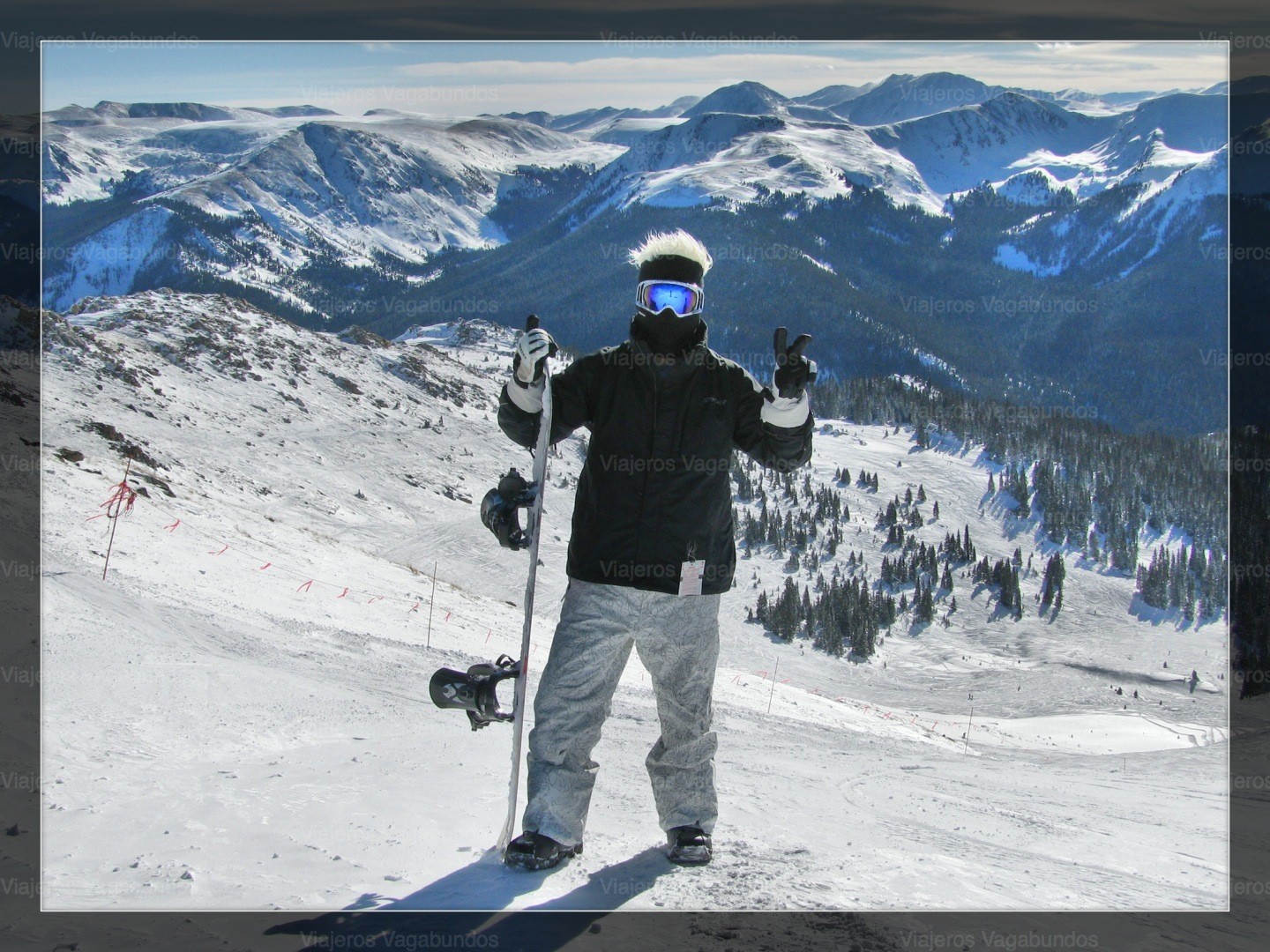 Snowboarding en Arapahoe Basin