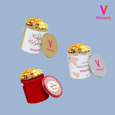 The Winter Treat - Popcorn Tin (Customized)