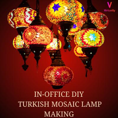 In-Office DIY Turkish Mosaic Lamp Making