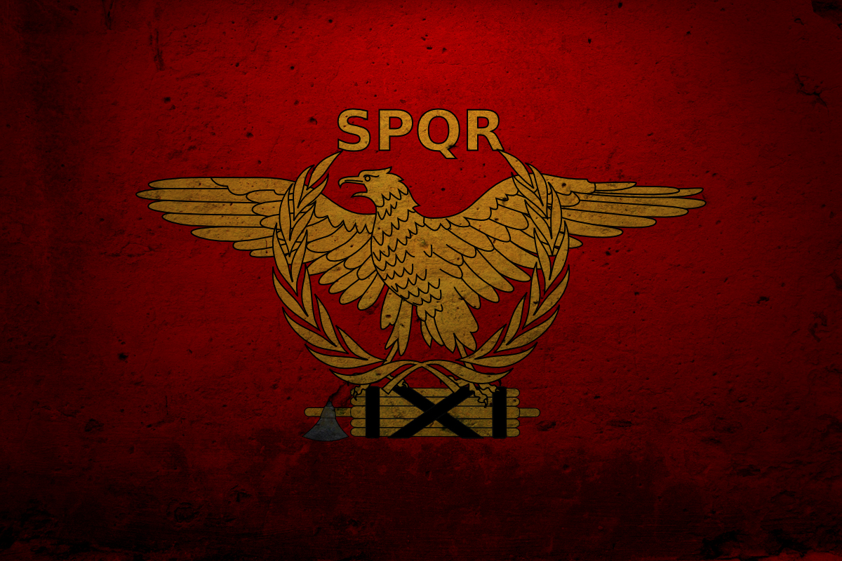 Roman Legion Flag Backgrounds, Compatible - PC, Mobile, Gadgets| 1200x800 px