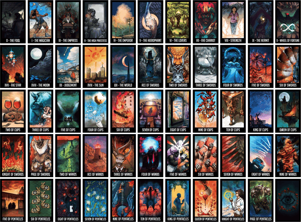 989x729 > Tarot Cards Wallpapers