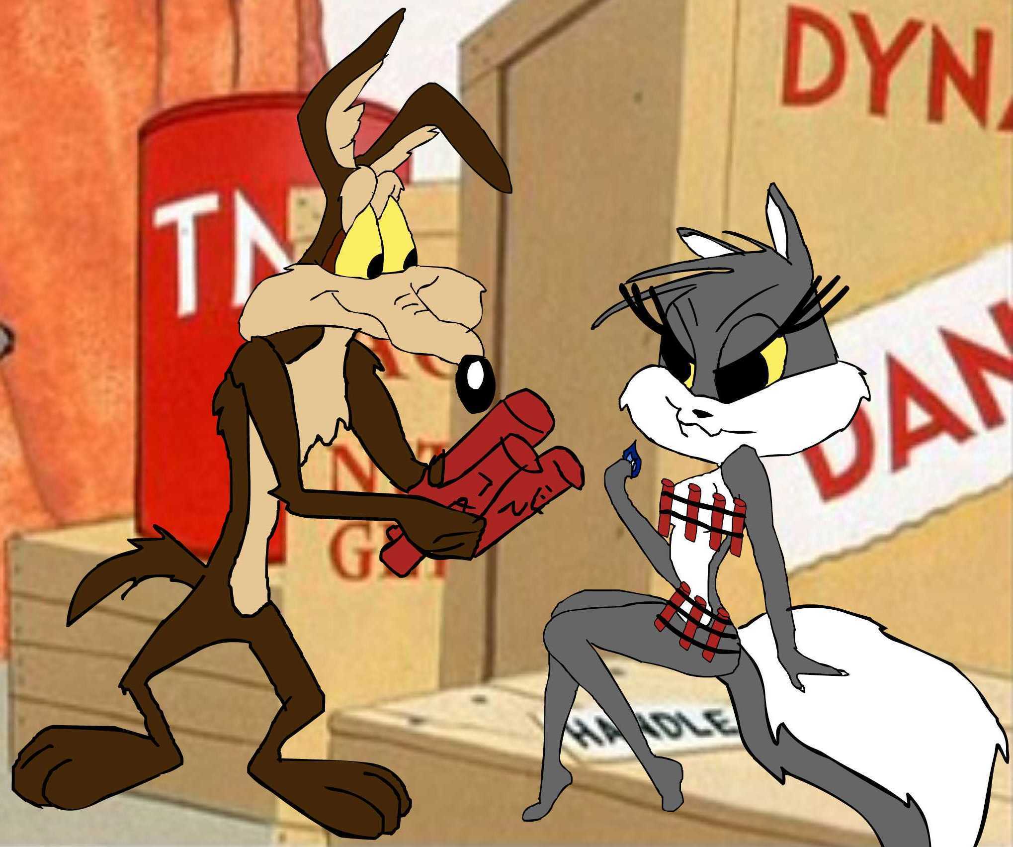 Nice Images Collection: Wile E Coyote Desktop Wallpapers