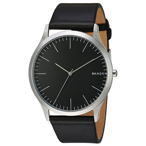 Skagen Jorn Leather Watch