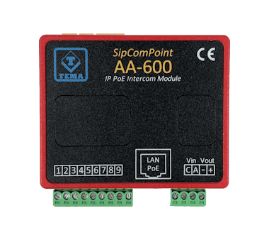 Tema AA-600/SM52V SipComPoint VoIP Intercom Modules...