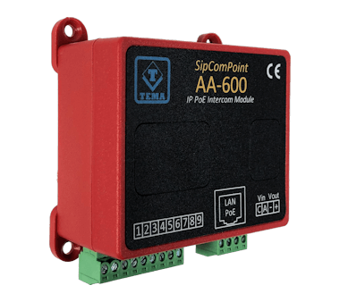 Tema AA-600/SM52V SipComPoint VoIP Intercom Modules...