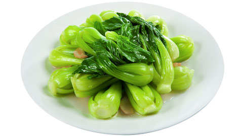 Bắp cải Bok Choy xào đậu đen